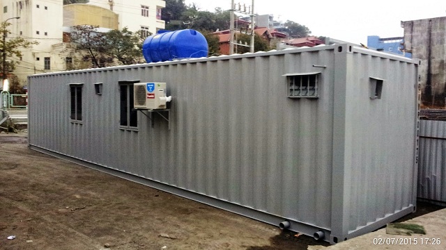 Container 40 feet có toilet